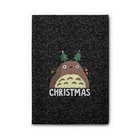 Обложка для автодокументов с принтом Totoro Christmas , натуральная кожа |  размер 19,9*13 см; внутри 4 больших “конверта” для документов и один маленький отдел — туда идеально встанут права | anime | christmas | moon | myneighbortotoro | night | totoro | xmas | аниме | канта | кодомо | котобус | кусакабэ | мэй | рождество | сусуватари | тацуо | тоторо | хаяомиядзаки | ясуко