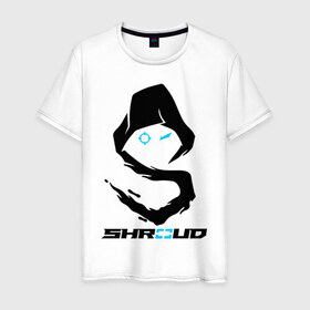 Мужская футболка хлопок с принтом  Шрауд  Хлопок , 100% хлопок | прямой крой, круглый вырез горловины, длина до линии бедер, слегка спущенное плечо. | michael «shroud» grzesiek | pubg | twitch | блогер | стример | шрауд