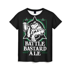 Женская футболка 3D с принтом Battletoads , 100% полиэфир ( синтетическое хлопкоподобное полотно) | прямой крой, круглый вырез горловины, длина до линии бедер | ale | bastard | battle toads | toad | битва жаб | жаба | эль