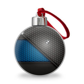 Ёлочный шар с принтом BMW , Пластик | Диаметр: 77 мм | bmw | motorsport | авто | автомобильные | бмв | геометрия | мото | надписи | текстура