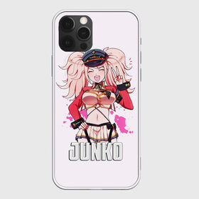 Чехол для iPhone 12 Pro Max с принтом Junko , Силикон |  | Тематика изображения на принте: danganronpa | junko | monokuma | аниме | девочка | девушка | джунко | медведь | мишка | монокума | мультфильм | эношима