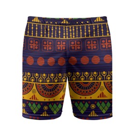 Мужские шорты 3D спортивные с принтом Африканский узор ,  |  | africa | african pattern | background | pattern | texture | африка | африканский узор | текстура | узор | фигуры | фон