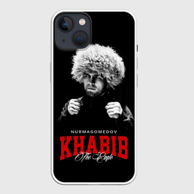 Чехол для iPhone 13 с принтом Хабиб Нурмагомедов ,  |  | khabib nurmagomedov | mma | the eagle | ufc | боец | бои без правил | борьба | микс файт | мма | орёл | самбо | хабиб | хабиб нурмагомедов