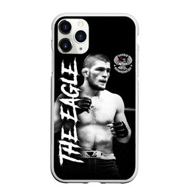 Чехол для iPhone 11 Pro матовый с принтом Хабиб Нурмагомедов , Силикон |  | khabib nurmagomedov | mma | the eagle | ufc | боец | бои без правил | борьба | микс файт | мма | орёл | самбо | хабиб | хабиб нурмагомедов