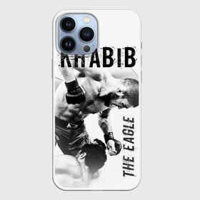 Чехол для iPhone 13 Pro Max с принтом Хабиб Нурмагомедов ,  |  | khabib nurmagomedov | mma | the eagle | ufc | боец | бои без правил | борьба | микс файт | мма | орёл | самбо | хабиб | хабиб нурмагомедов