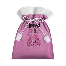 Подарочный 3D мешок с принтом Пошлая Молли , 100% полиэстер | Размер: 29*39 см | 3d | волосы | девочка | для девчонок | лицо | лого | логотип | надпись | радио хит