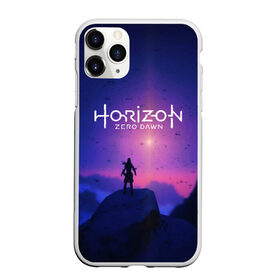 Чехол для iPhone 11 Pro матовый с принтом HORIZON ZERO DAWN , Силикон |  | aloy | game | horizon zero dawn | hunter | machine | mecha | robot | snow | spear | the frozen wilds | weapon | игры | постапокалипсис | роботы | фентези | элой