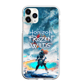 Чехол для iPhone 11 Pro матовый с принтом HORIZON ZERO DAWN , Силикон |  | aloy | game | horizon zero dawn | hunter | machine | mecha | robot | snow | spear | the frozen wilds | weapon | игры | постапокалипсис | роботы | фентези | элой