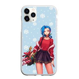 Чехол для iPhone 11 Pro матовый с принтом New Year Jinx , Силикон |  | christmas | game | jinx | legends | legue | legueoflegends | lol | snow | snowflakes | xmas | безбашенная | джинкс | игра | легенд | лига | лигалегенд | лол | рождество | стрелок | хулиганка