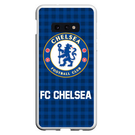 Чехол для Samsung S10E с принтом РЮКЗАК CHELSEA , Силикон | Область печати: задняя сторона чехла, без боковых панелей | chelsea | fc | football | football club | sport | спорт | спортивные | униформа | фирменные цвета | фк | футбол | футбольный клуб | челси