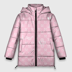 Женская зимняя куртка 3D с принтом Lil Peep pink pattern , верх — 100% полиэстер; подкладка — 100% полиэстер; утеплитель — 100% полиэстер | длина ниже бедра, силуэт Оверсайз. Есть воротник-стойка, отстегивающийся капюшон и ветрозащитная планка. 

Боковые карманы с листочкой на кнопках и внутренний карман на молнии | benz truck | girls | gustav ahr | heart | hip hop | lil | lil peep | look at the sky tonight | love | peep | rap | rose | лил | лилпип | паттерн | пип | рэп | хип хоп | эмо | эмо реп