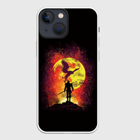 Чехол для iPhone 13 mini с принтом The Witcher. Geralt of Rivia ,  |  | andrzej | cavill | ciri | cirilla | geralt | henry | netflix | rivia | sapkowski | witcher | yennefer | анджей | ведьмак | генри | геральт | йеннифэр | кавилл | ривия | сапковский | цири | цирилла