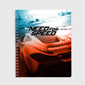 Тетрадь с принтом Need for Speed , 100% бумага | 48 листов, плотность листов — 60 г/м2, плотность картонной обложки — 250 г/м2. Листы скреплены сбоку удобной пружинной спиралью. Уголки страниц и обложки скругленные. Цвет линий — светло-серый
 | need for speed | nfs | авто | вип | гонки | жажда скорости | класс | машины | симулятор | чемпион