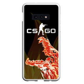 Чехол для Samsung S10E с принтом CSGO - Howl , Силикон | Область печати: задняя сторона чехла, без боковых панелей | Тематика изображения на принте: asiimov | beast | counter | counter strike | counterstrike | cs go | cs:go | csgo | fire | gentleman | global | howl | hyper | hyperbeast | offensive | strike | азимов | контер | контр | контра | контрстрайк | страйк | сы пщ