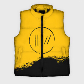 Мужской жилет утепленный 3D с принтом TWENTY ONE PILOTS  TOP ,  |  | 21 pilots | 21p | music | rock | top | trench | twenty one pilots | группа | музыка | рок