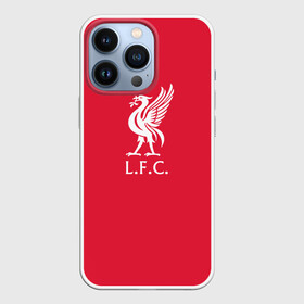 Чехол для iPhone 13 Pro с принтом FC Liverpool ,  |  | Тематика изображения на принте: firmino | lfc | liverpool | liverpool fc | mane | shaqiri | ливерпуль | фирмино | фк | футбол | футбольный клуб англии | шакири