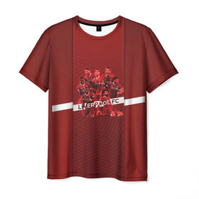 Мужская футболка 3D с принтом Liverpool FC , 100% полиэфир | прямой крой, круглый вырез горловины, длина до линии бедер | firmino | lfc | liverpool | liverpool fc | mane | shaqiri | ливерпуль | фирмино | фк | футбол | футбольный клуб англии | шакири