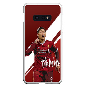 Чехол для Samsung S10E с принтом Roberto Firmino , Силикон | Область печати: задняя сторона чехла, без боковых панелей | firmino | lfc | liverpool | liverpool fc | mane | shaqiri | ливерпуль | фирмино | фк | футбол | футбольный клуб англии | шакири