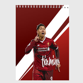 Скетчбук с принтом Roberto Firmino , 100% бумага
 | 48 листов, плотность листов — 100 г/м2, плотность картонной обложки — 250 г/м2. Листы скреплены сверху удобной пружинной спиралью | firmino | lfc | liverpool | liverpool fc | mane | shaqiri | ливерпуль | фирмино | фк | футбол | футбольный клуб англии | шакири