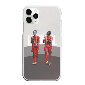 Чехол для iPhone 11 Pro Max матовый с принтом Liverpool , Силикон |  | firmino | lfc | liverpool | liverpool fc | mane | shaqiri | ливерпуль | фирмино | фк | футбол | футбольный клуб англии | шакири