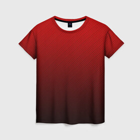 Женская футболка 3D с принтом CARBON , 100% полиэфир ( синтетическое хлопкоподобное полотно) | прямой крой, круглый вырез горловины, длина до линии бедер | carbon | geometry | metal | texture | геометрия | градиент | карбон | металл | паттерн | текстура