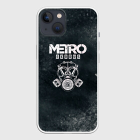 Чехол для iPhone 13 с принтом Metro Exodus ,  |  | Тематика изображения на принте: exodus | metro | metro exodus | playstation 4 | xbox one | ексодус | игра | игры | икс бокс | исход | метро | митро | плейстейшен | стрелялка | шутер | эксобус | эксодус