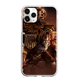 Чехол для iPhone 11 Pro матовый с принтом Warhammer , Силикон |  | 40000 | 40k | fantasy | total | war | битва | вархаммер | войны | игра | молот | солдат | ультрамарины