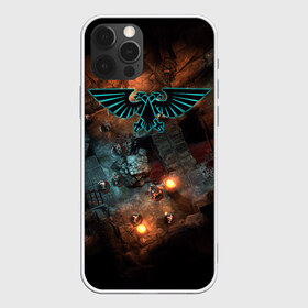 Чехол для iPhone 12 Pro Max с принтом Warhammer , Силикон |  | 40000 | 40k | fantasy | total | war | битва | вархаммер | войны | игра | молот | солдат | ультрамарины