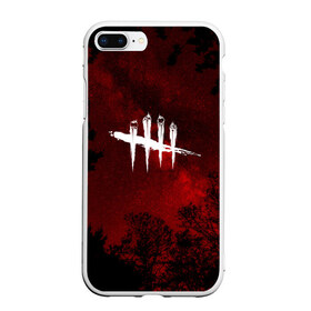 Чехол для iPhone 7Plus/8 Plus матовый с принтом DEAD BY DAYLIGHT , Силикон | Область печати: задняя сторона чехла, без боковых панелей | dead by daylight | game | hillbilly | maniacs | trapper | wraith | деревенщина | игра | мертвые днем | охотник | призрак