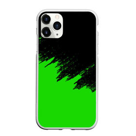 Чехол для iPhone 11 Pro Max матовый с принтом КРАСКА И НИЧЕГО ЛИШНЕГО! , Силикон |  | color | dirty | green | texture | yellow.paints | брызги | брызги красок | желтый | зеленый | краски | текстура