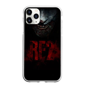 Чехол для iPhone 11 Pro Max матовый с принтом Resident Evil 2 , Силикон |  | 2 | 2019 | dark | evil | game | horror | resident | zombie | зомби | зубы | игра | кровь | лого | обитель зла | ужас