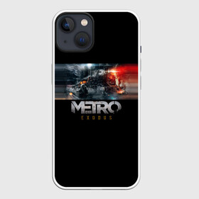 Чехол для iPhone 13 с принтом Metro Exodus ,  |  | Тематика изображения на принте: exodus | metro | metro exodus | playstation 4 | xbox one | ексодус | игра | игры | икс бокс | исход | метро | митро | плейстейшен | стрелялка | шутер | эксобус | эксодус