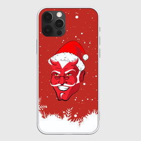 Чехол для iPhone 12 Pro Max с принтом Сатана Санта , Силикон |  | Тематика изображения на принте: 2019 |  снег | агрессивный санта | дед мороз | демон | дьявол | злой санта | злость | новогодний | новый год | новый год 2019 | опасность | санта | сантасатана | сатана | снежинки