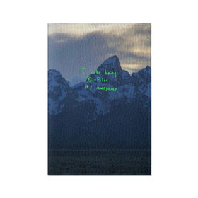 Обложка для паспорта матовая кожа с принтом Kanye West - I hate being bipolar , натуральная матовая кожа | размер 19,3 х 13,7 см; прозрачные пластиковые крепления | Тематика изображения на принте: kanye | kanye west | yandhi | кани | кани вест | кани вэст | янди