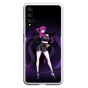 Чехол для Honor 20 с принтом Evelynn , Силикон | Область печати: задняя сторона чехла, без боковых панелей | Тематика изображения на принте: agony | evelynn | game | hug | legends | legue | legueoflegends | lol | агонии | игра | легенд | лига | лигалегенд | лол | объятия | эвелинн