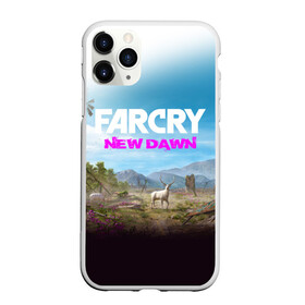 Чехол для iPhone 11 Pro матовый с принтом FAR CRY NEW DAWN , Силикон |  | action | far cry | far cry new dawn | game | gamer | montana | player | shooter | usa | врата эдема | знак | игра | культ | секта | символ | символика | шутер | эдем