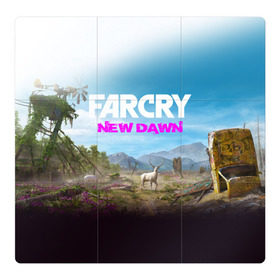 Магнитный плакат 3Х3 с принтом FAR CRY NEW DAWN , Полимерный материал с магнитным слоем | 9 деталей размером 9*9 см | Тематика изображения на принте: action | far cry | far cry new dawn | game | gamer | montana | player | shooter | usa | врата эдема | знак | игра | культ | секта | символ | символика | шутер | эдем