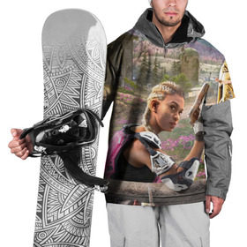 Накидка на куртку 3D с принтом Far Cry New Dawn , 100% полиэстер |  | Тематика изображения на принте: 