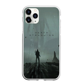 Чехол для iPhone 11 Pro Max матовый с принтом Death Stranding , Силикон |  | bridges | death stranding | game | hideo kojima | kojima productions | man | norman reedus | scar | sony interactive entertainment | suit | tie | игры | кодзима