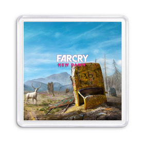 Магнит 55*55 с принтом Far Cry New Dawn , Пластик | Размер: 65*65 мм; Размер печати: 55*55 мм | action adventure | county | cry | dawn | far | farcry | highwaymen | hope | lo | mickey | montana | new | newdawn | sisters | twin | близнецы | боевик | лу | микки | приключение | хайвеймен