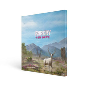 Холст квадратный с принтом Far Cry New Dawn , 100% ПВХ |  | action adventure | county | cry | dawn | far | farcry | highwaymen | hope | lo | mickey | montana | new | newdawn | sisters | twin | близнецы | боевик | лу | микки | приключение | хайвеймен