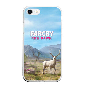 Чехол для iPhone 7/8 матовый с принтом Far Cry New Dawn , Силикон | Область печати: задняя сторона чехла, без боковых панелей | action adventure | county | cry | dawn | far | farcry | highwaymen | hope | lo | mickey | montana | new | newdawn | sisters | twin | близнецы | боевик | лу | микки | приключение | хайвеймен