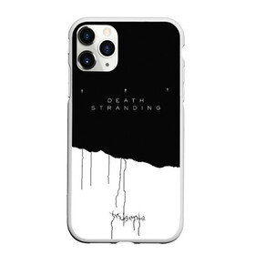 Чехол для iPhone 11 Pro Max матовый с принтом Death Stranding , Силикон |  | bridges | death stranding | game | hideo kojima | kojima productions | man | norman reedus | scar | sony interactive entertainment | suit | tie | игры | кодзима