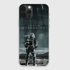 Чехол для iPhone 12 Pro с принтом Death Stranding , силикон | область печати: задняя сторона чехла, без боковых панелей | bridges | death stranding | game | hideo kojima | kojima productions | man | norman reedus | scar | sony interactive entertainment | suit | tie | игры | кодзима