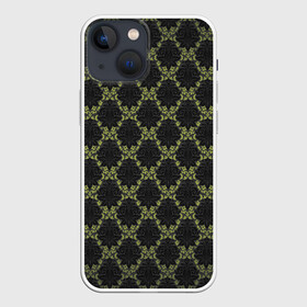 Чехол для iPhone 13 mini с принтом Victorian   36577512ik ,  |  | 36577512ik | black | gothic | gray | green | lace | pattern | style | texture | victorian | wallpaper | викторианский | готика | зеленый | кружево | обои | серый | стиль | текстура | черный