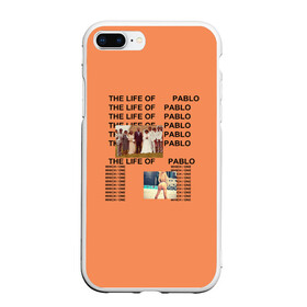 Чехол для iPhone 7Plus/8 Plus матовый с принтом Kanye West PABLO , Силикон | Область печати: задняя сторона чехла, без боковых панелей | kanye | kanye west | yandhi | кани | кани вест | кани вэст | янди