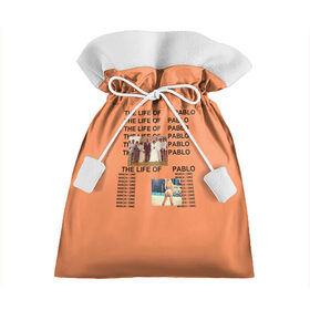 Подарочный 3D мешок с принтом Kanye West PABLO , 100% полиэстер | Размер: 29*39 см | kanye | kanye west | yandhi | кани | кани вест | кани вэст | янди