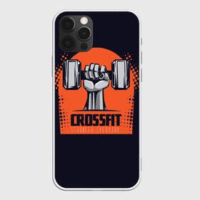 Чехол для iPhone 12 Pro Max с принтом Crossfit , Силикон |  | мода | мотивация | настроения | позитив | прикол | пятна | тренд | яркие