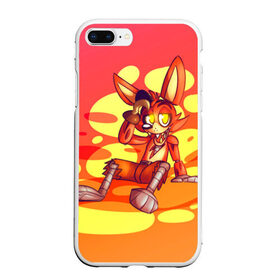 Чехол для iPhone 7Plus/8 Plus матовый с принтом FNAF Foxy , Силикон | Область печати: задняя сторона чехла, без боковых панелей | five | five nights at freddys | fnaf | fox | foxy | freddy | nights | лис | ночь | пират | пять ночей с фредди | фнаф | фредди