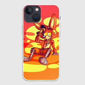 Чехол для iPhone 13 mini с принтом FNAF Foxy ,  |  | five | five nights at freddys | fnaf | fox | foxy | freddy | nights | лис | ночь | пират | пять ночей с фредди | фнаф | фредди